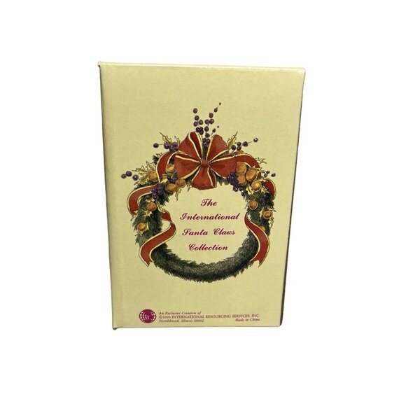 The International Santa Claus Collection 1993 Samichlaus Switzerland Statue - Picture 9 of 13